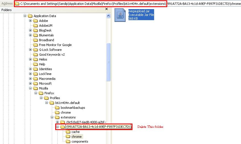 comment désinstaller la barre d'outils megaupload how to uninstall megaupload toolbar