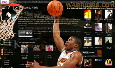 Orkut NBA Theme Orkut NBA Theme