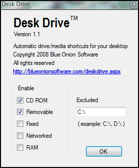 Desk Drive version 1.1 Desk Drive version 1.1