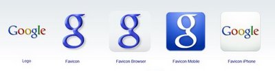 Google New Favicon Family