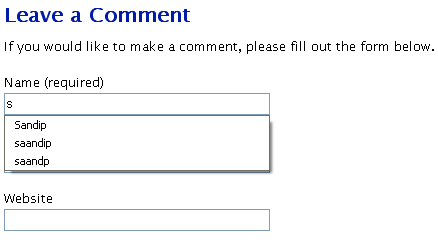 Selective Autofill History Delete (Firefox 3) Selective Autofill History Delete (Firefox 3)