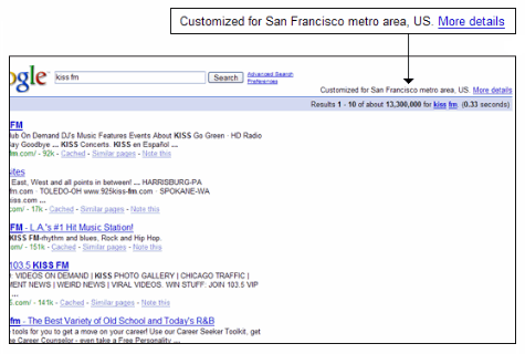 Google Customized Search