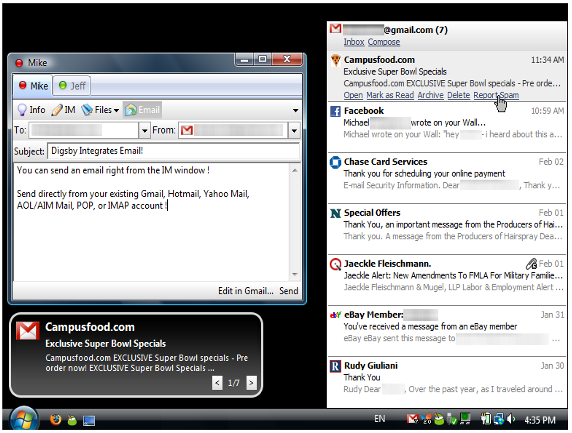 Digsby Email Digsby Email