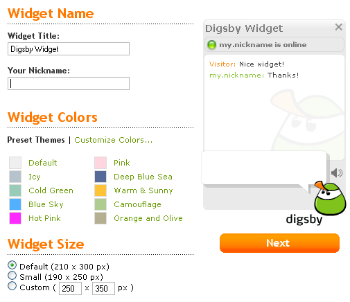 Digsby Widget Digsby Widget