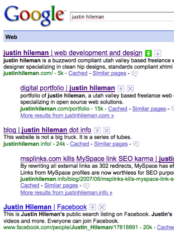 Edit Google Search Result Edit Google Search Result