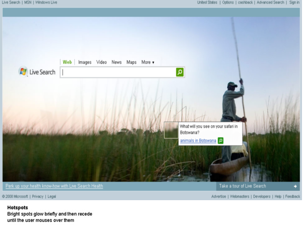 Live Search Hotspots Live Search Hotspots