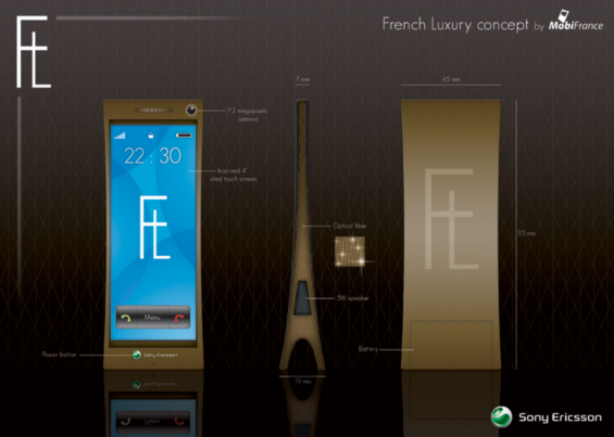 Sony Ericsson FL concept Phone Sony Ericsson FL concept Phone