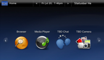 Ubuntu MID Flash User Interface