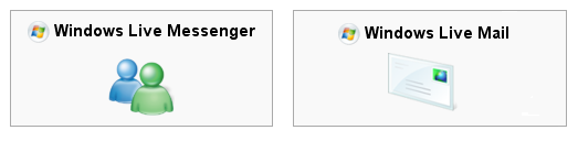 Windows Live Mail Windows Live Messenger