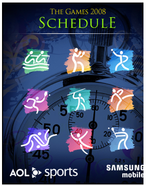 Beijing Olympics 2008 Event Schedule Beijing Olympics 2008 Event Schedule