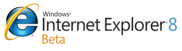 IE 8 Beta Logo IE 8 Beta Logo