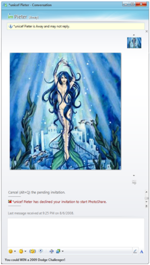 Windows Live Wave 3 Messenger 9 Milestone 1 Photoshare