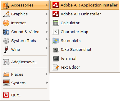 Installer Adobe Air Adobe Air Installer