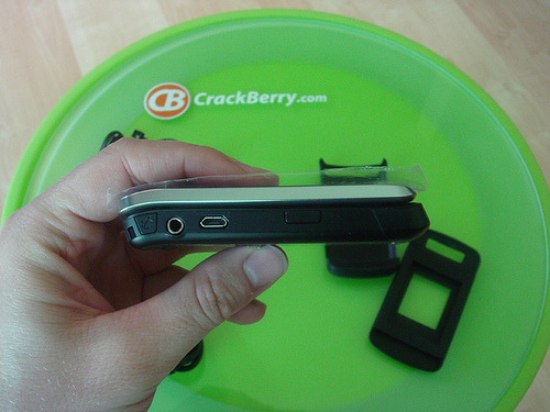 ブラックベリー8220キックスタート Blackberry 8220 kickstart
