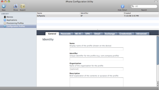 iPhone Configuration Utility 1.0.1 iPhone Configuration Utility 1.0.1