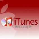iTunes 8 logotipo iTunes 8 logo
