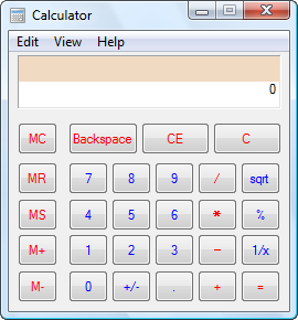 Windows 7 calculator Windows 7 calculator