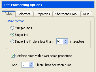 CSS ToolBox formatter CSS ToolBox formatter