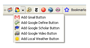 Pulsanti di Google Toolbar Google Toolbar Buttons