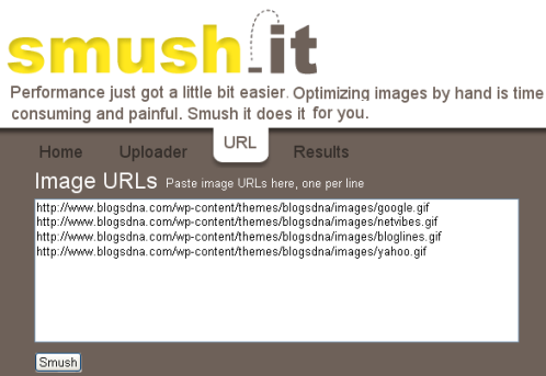 Smush it Upload Images Smush it Upload Images