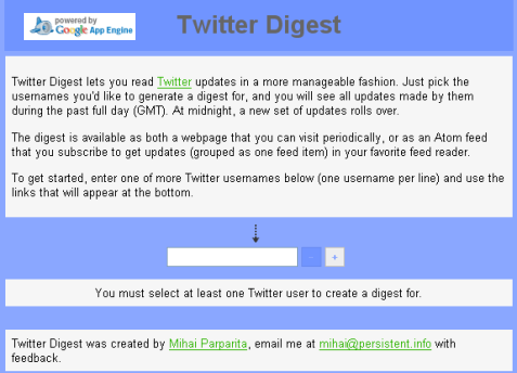Twitter Digest Twitter Digest