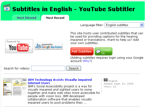 YouTube Subtitle-Editor YouTube Subtitle-Editor