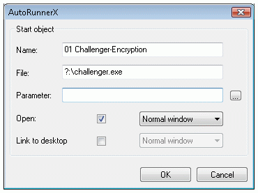 Add Programe to AutoRunnerX
