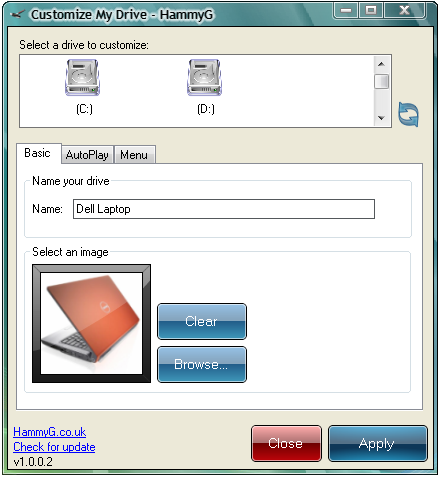 Customize My Drive 1.0.0.2 Customize My Drive 1.0.0.2