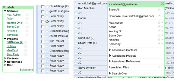 GTDInbox features categorise for Gmail GTDInbox features categorise for Gmail