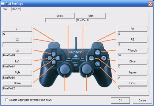 PS2 Joystick 