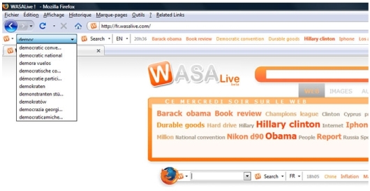 Wasalive buzz Toolbar Firefox 3.0