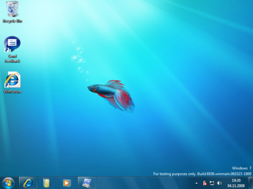 windows 7 build 6936 desktop windows 7 build 6936 desktop