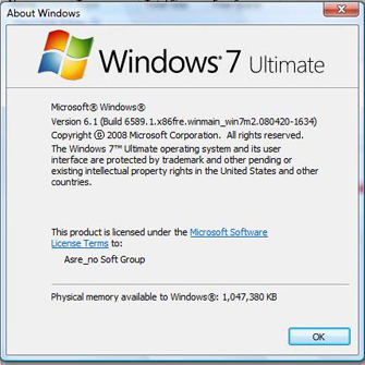Windows 7 M2 6589 Windows 7 M2 6589