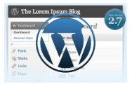 Logo Wordpress 2,7 WordPress 2.7 Logo