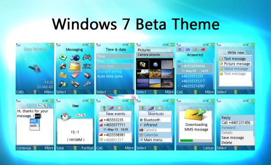 Screenshot of Windows 7 Beta