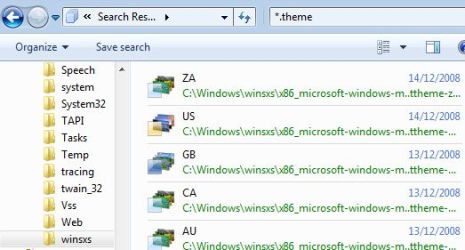 Unlock Hidden Themes in Windows 7