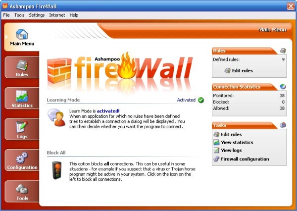 Ashampoo Firewall v1.2