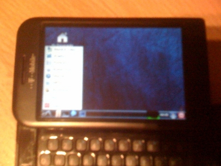 Phone G1 Running LXDE G1 Phone Running LXDE