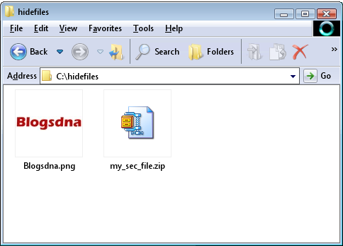 hidefiles dossier hidefiles folder
