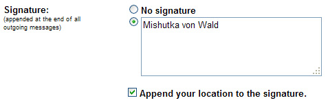 Lokasi di Signature Gmail Fitur Location in Signature Gmail Feature