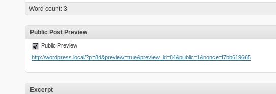 Public Post Preview WordPress Plugin