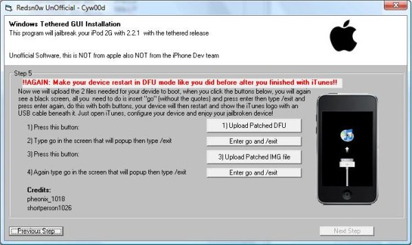Unofficial GUI Based Redsn0w Unofficial GUI Based Redsn0w