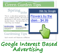 Sur la base d'intérêts Google Advertising Google Interest Based Advertising