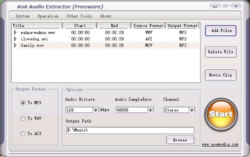 AoA Audio Extractor 2.0