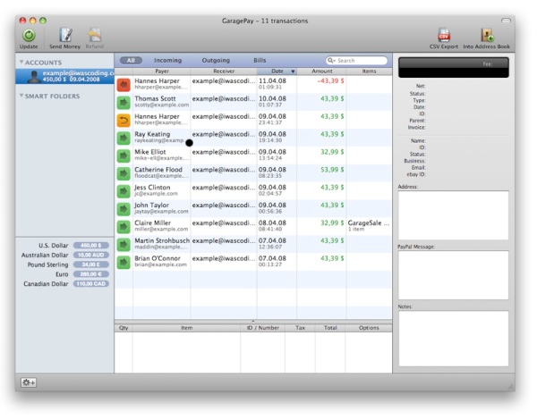 garagepay-mac-application-mainwindow