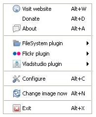 JAWC Context Menu Options