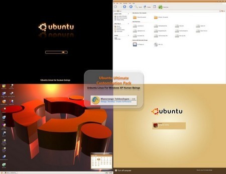 Ubuntu Customization Pack for Windows XP.