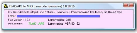 Flac convertir au format MP3 Convert flac to mp3 format