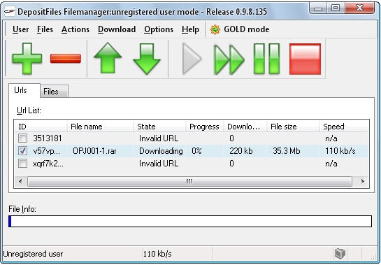 DepositFiles Busreizen DepositFiles Filemanager
