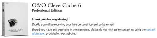 O & O CleverCache 6 Professional Edition O&O CleverCache 6 Professional Edition